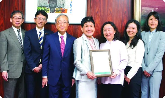 国際コース-認証式