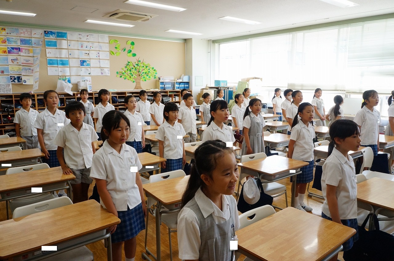 夏休みが終わりました。 | 昭和女子大学附属昭和小学校